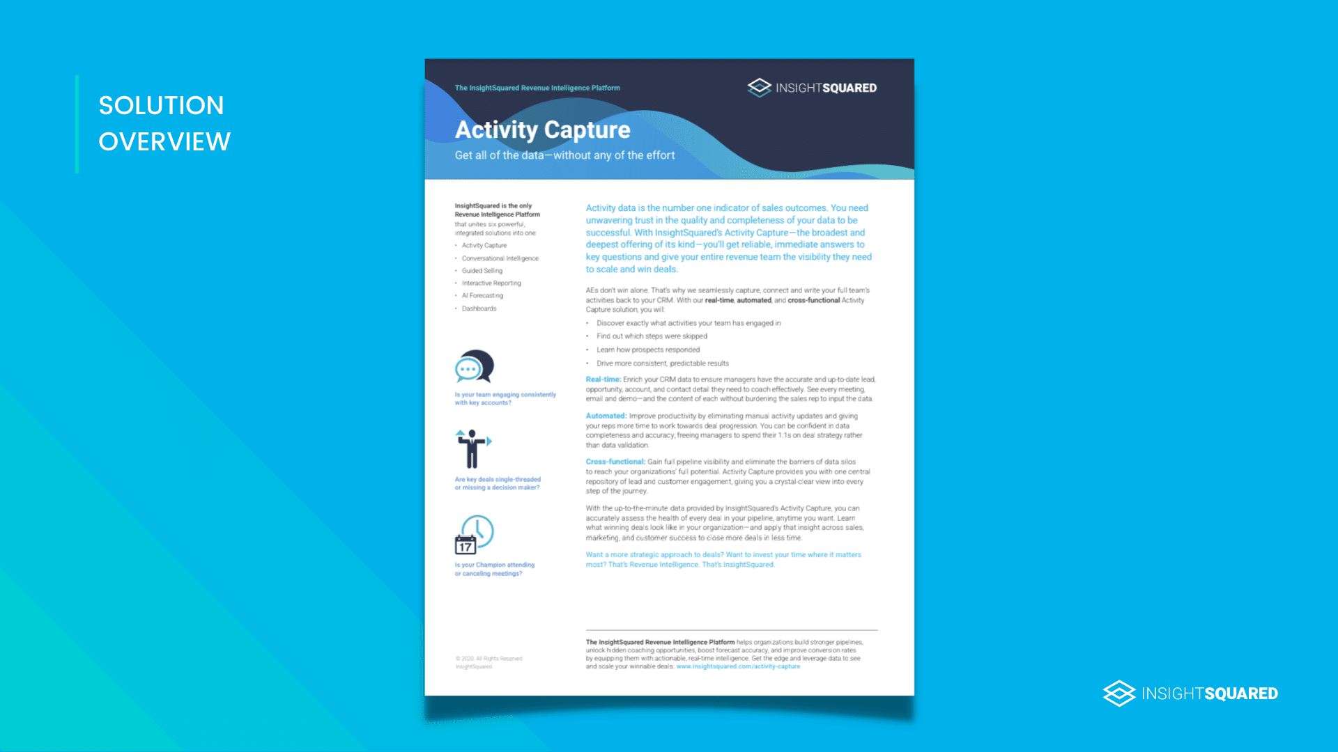 InsightSquared Activity Capture