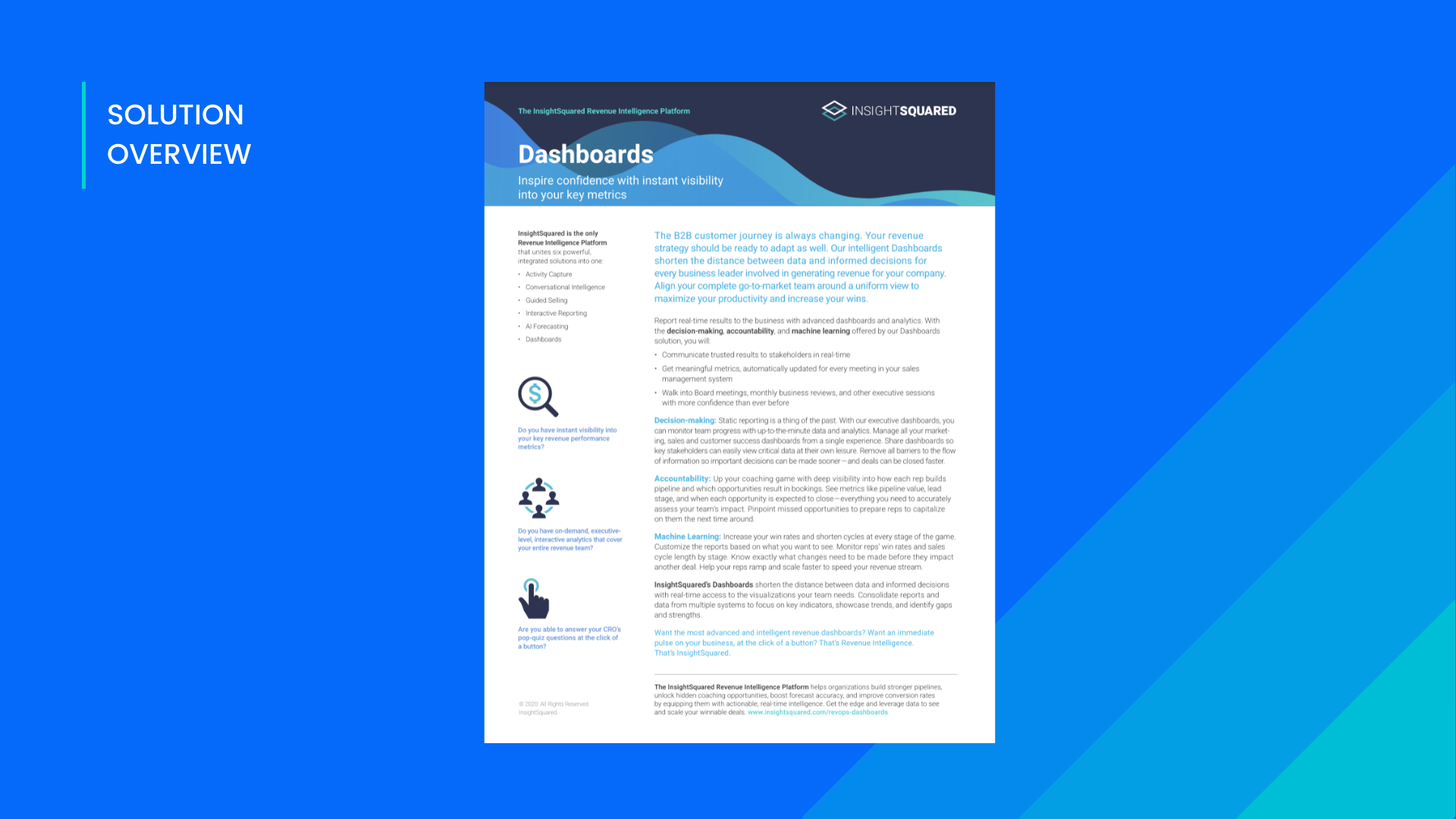 InsightSquared Dashboards & Analytics